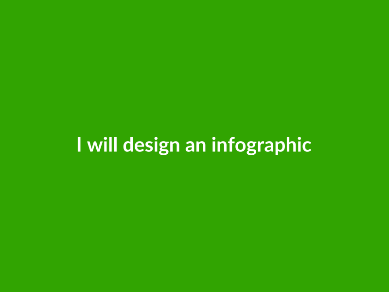 I will design an infographic that tells your story