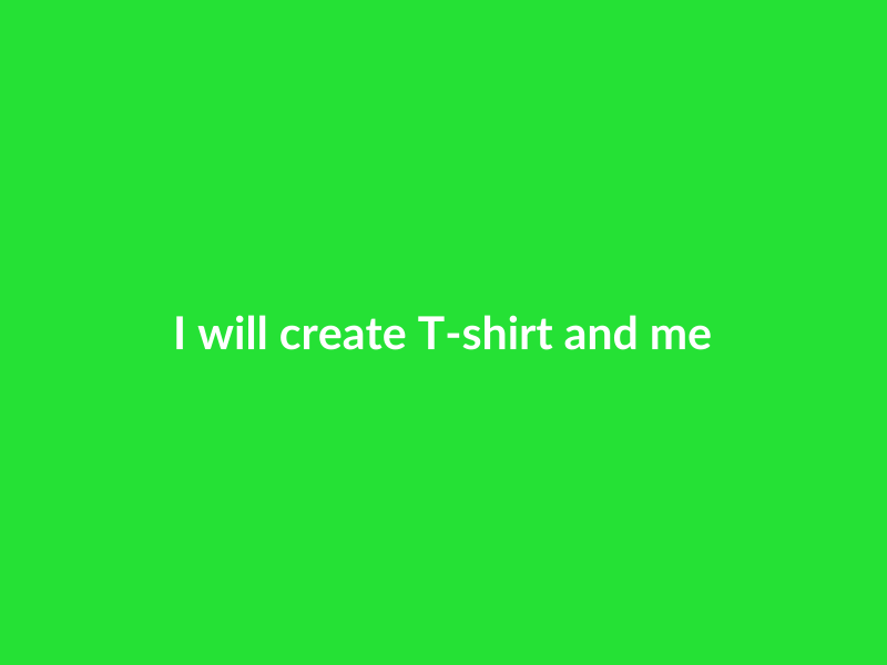 I will create T-shirt and merchandise designs