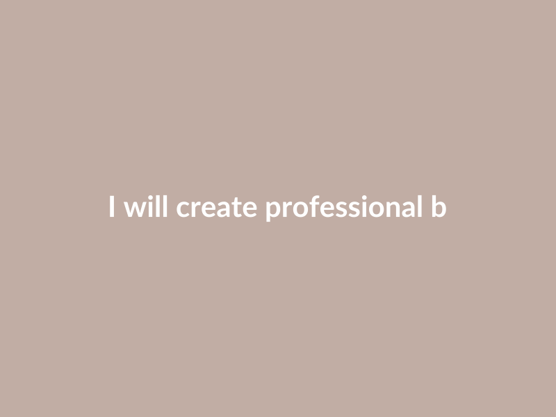 I will create professional brand style guidelines