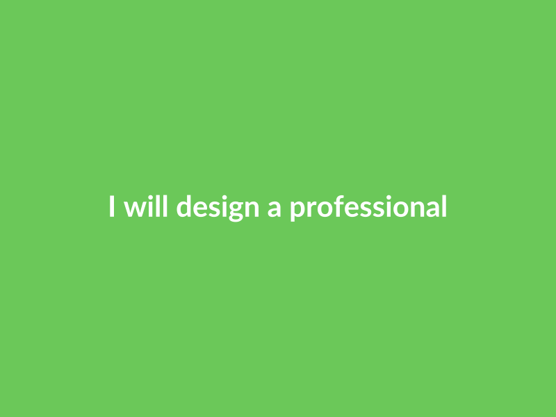 I will design a professional flyer or brochure