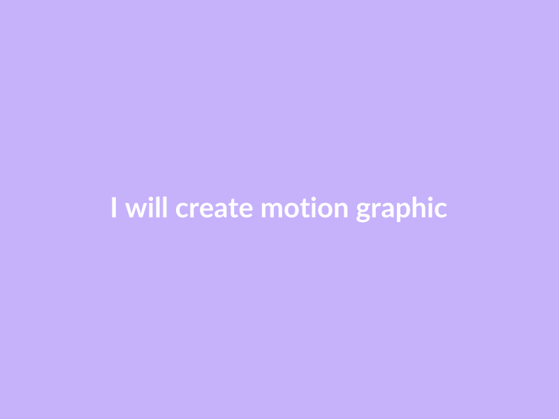 I will create motion graphics for your brand